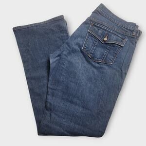 Old Navy Sweetheart Bootcut Jeans 12 Western Boho Retro Cowgirl Festival Classic